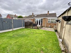 Bungalow from garden - click for photo gallery